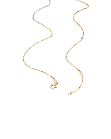 45cm (18") 1mm Width Diamond Cut Belcher Chain in 18kt Yellow Gold 45cm (18") 1mm Width Diamond Cut Belcher Chain in 18kt Yellow Gold