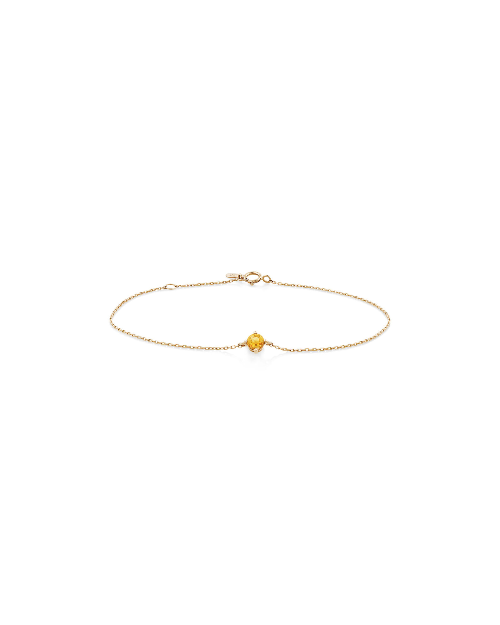White gold citrine bracelet on sale