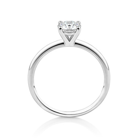 0.70 Carat Laboratory-Created Diamond Ring in 14kt White Gold 0.70 Carat Laboratory-Created Diamond Ring in 14kt White Gold