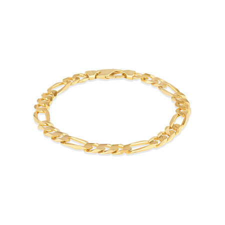 Figaro Bracelet in 10kt Yellow Gold Figaro Bracelet in 10kt Yellow Gold