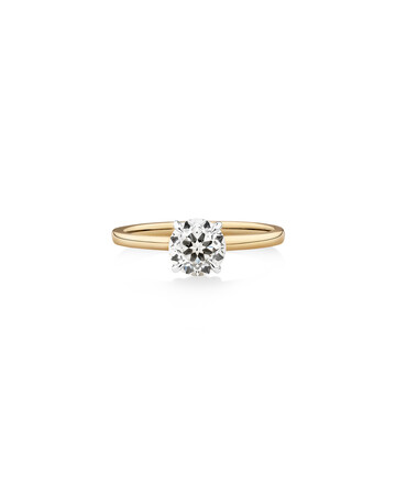 Southern Star Solitaire Engagement Ring with a 1.00 Carat TW Diamond in 18kt Yellow & White Gold Southern Star Solitaire Engagement Ring with a 1.00 Carat TW Diamond in 18kt Yellow & White Gold