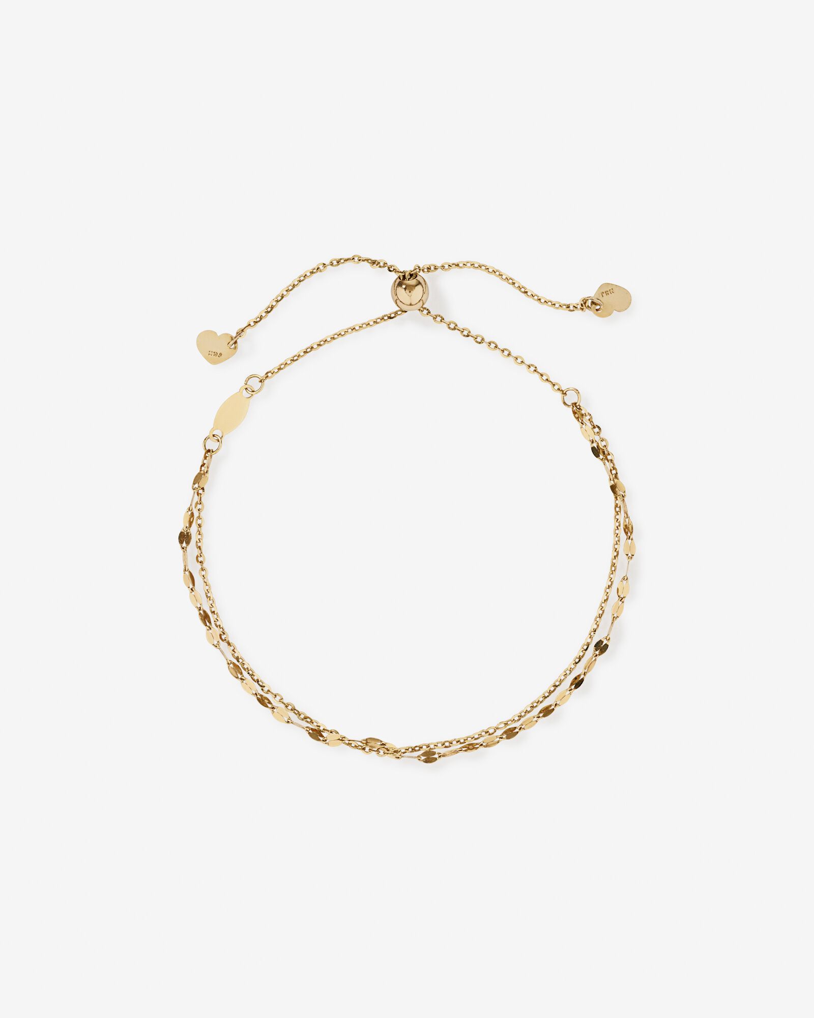 25cm Multistrand Bolo Bracelet in 10kt Yellow Gold