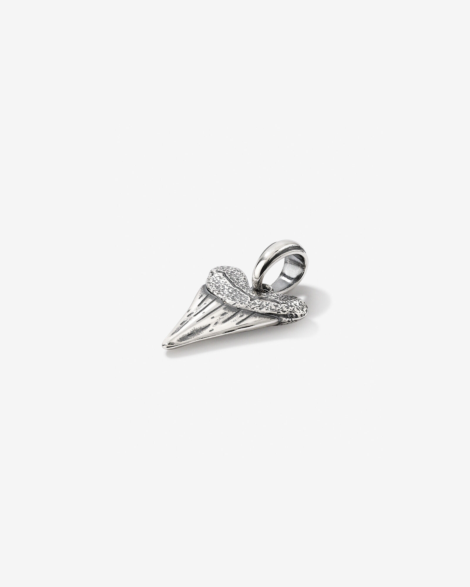 Shark Tooth Pendant in Sterling Silver