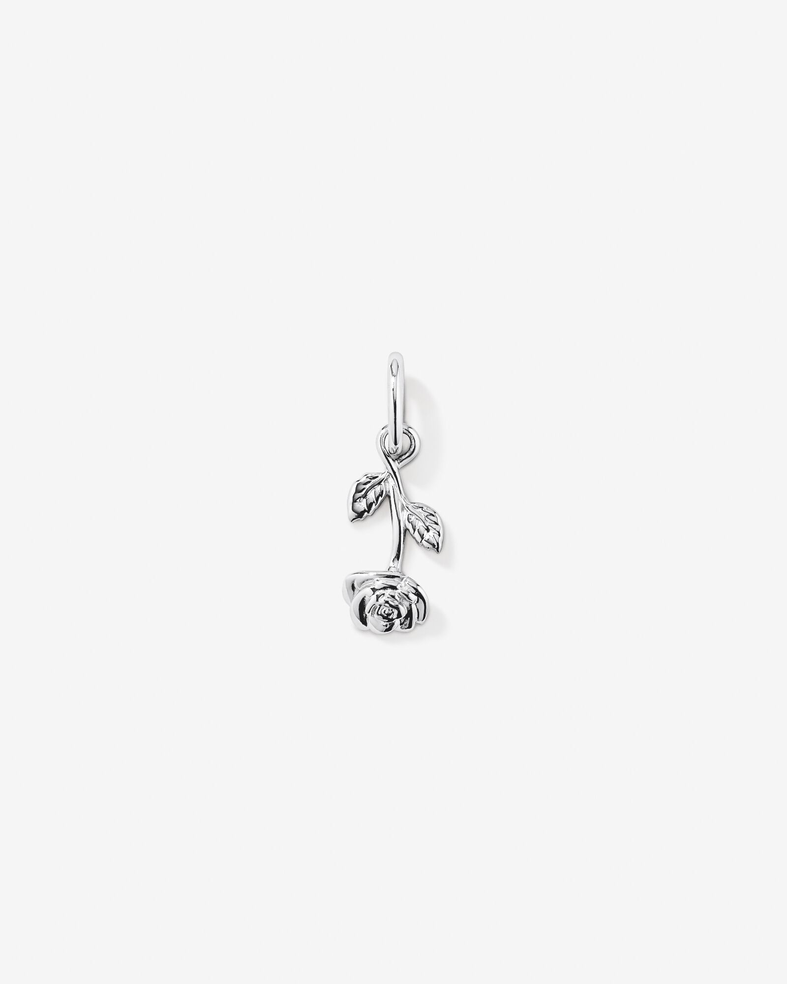 15mm Rose Pendant in Sterling Silver