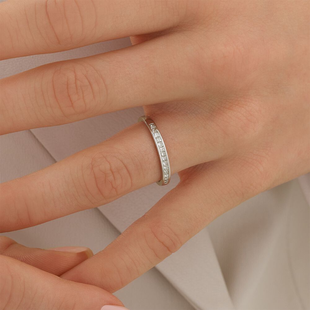 Evermore Wedding Band with Carat TW of Diamonds in 14kt Gold