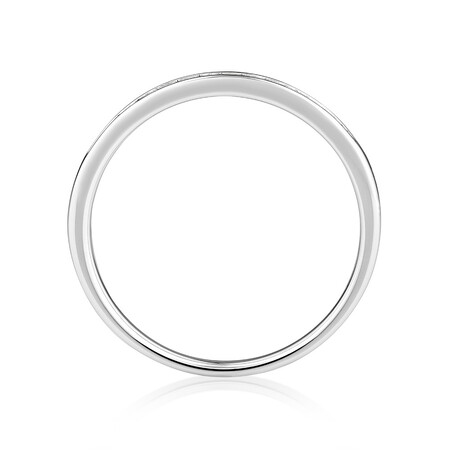 Evermore Wedding Band with 0.25 Carat TW of Diamonds in 14kt White Gold Evermore Wedding Band with 0.25 Carat TW of Diamonds in 14kt White Gold
