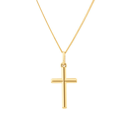 Cross Pendant in 10kt Yellow Gold Cross Pendant in 10kt Yellow Gold