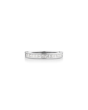Evermore Wedding Band with 0.50 Carat TW of Diamonds in 14kt White Gold Evermore Wedding Band with 0.50 Carat TW of Diamonds in 14kt White Gold