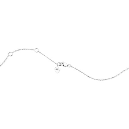 46cm Engravable Heart Pendant in Sterling Silver 46cm Engravable Heart Pendant in Sterling Silver