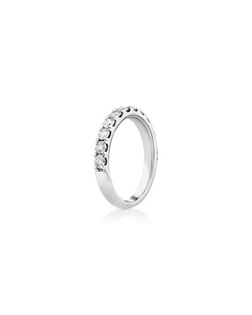 Evermore Wedding Band with 1 Carat TW Diamonds in 14kt White Gold Evermore Wedding Band with 1 Carat TW Diamonds in 14kt White Gold