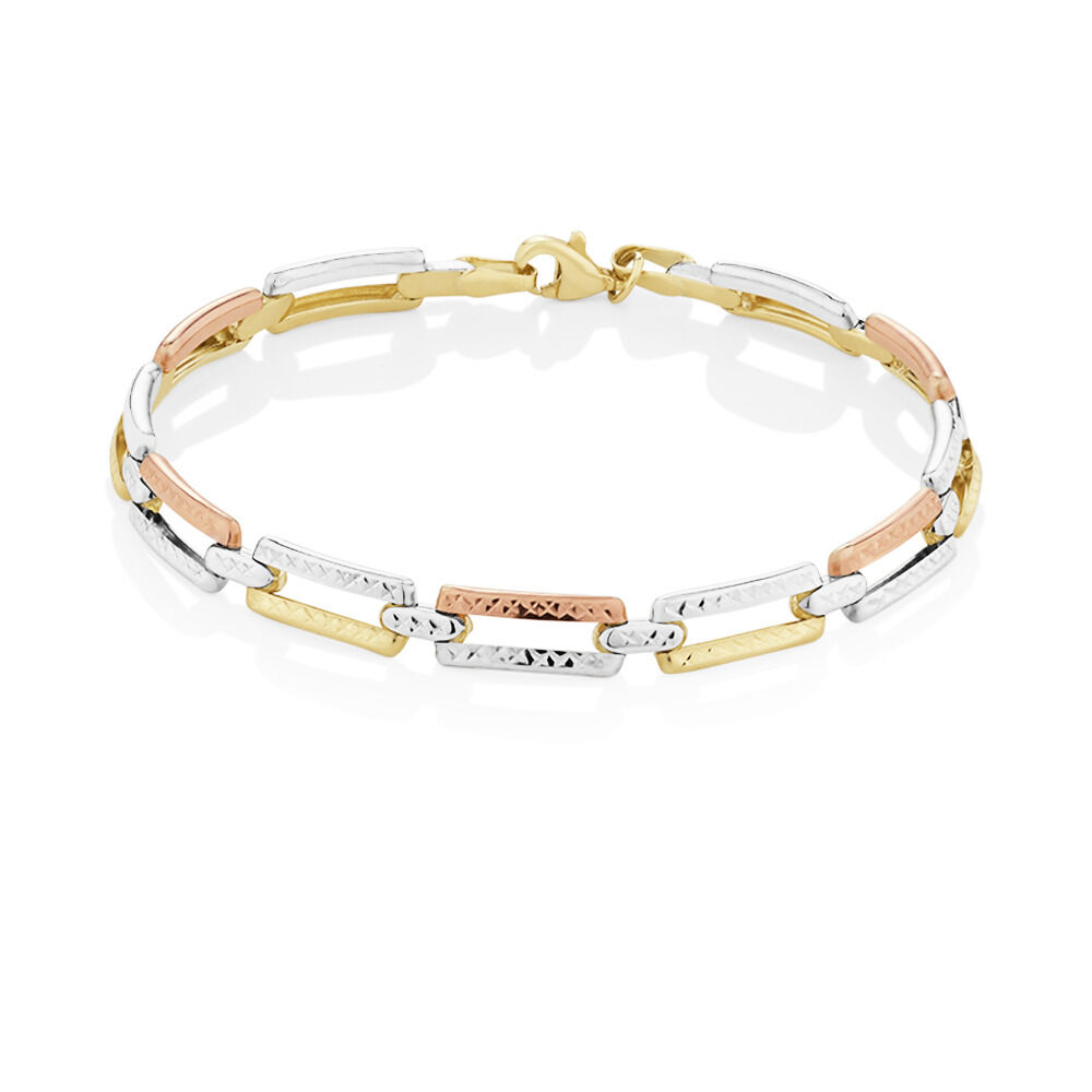 White and rose gold bracelet outlet