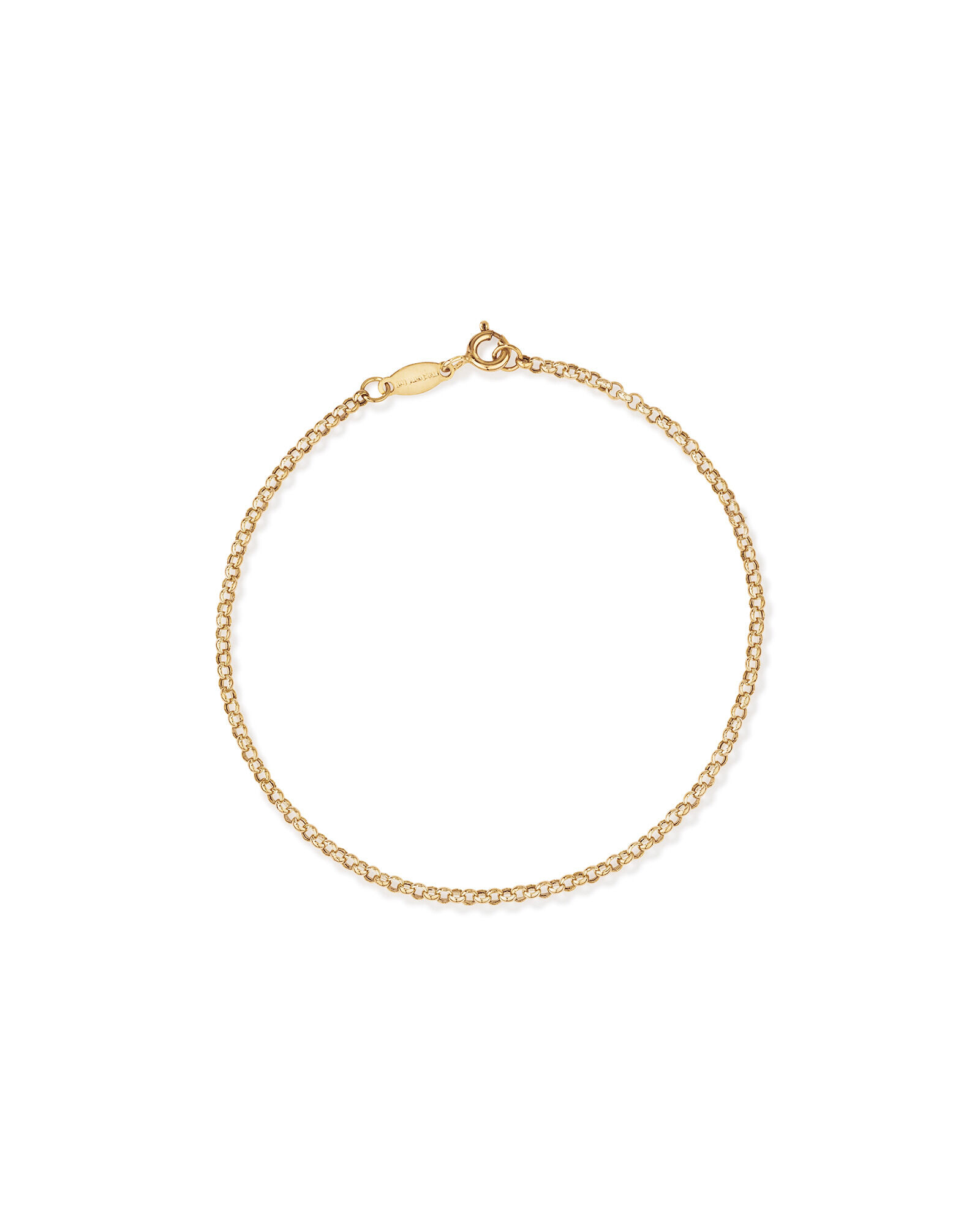 19cm (7.5") Rolo Bracelet in 10kt Yellow Gold