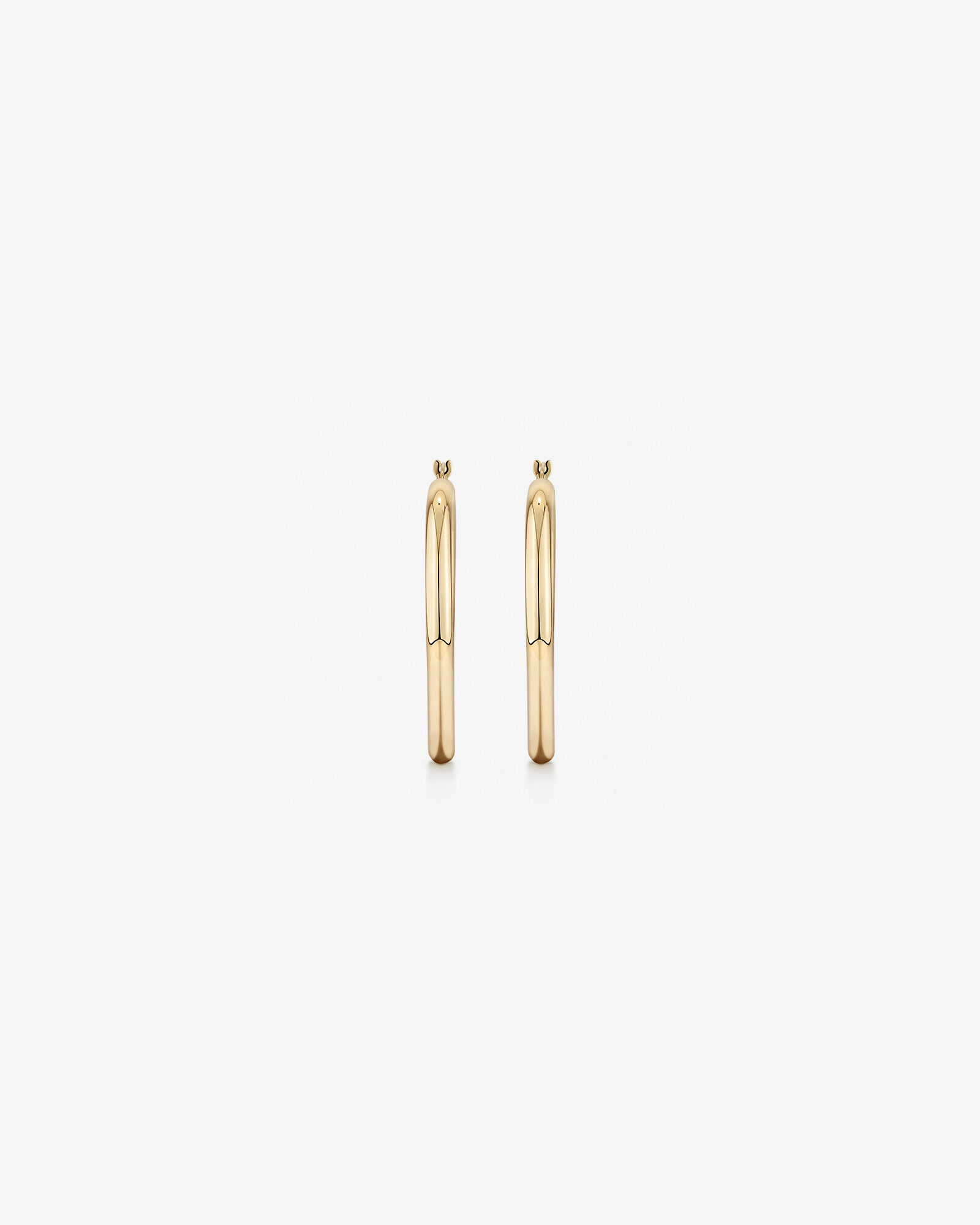 30mm Hoop Earrings in 10kt Yellow Gold
