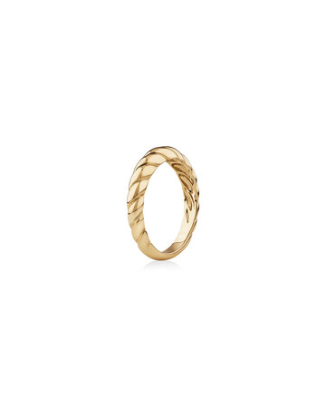 Narrow Croissant Ring in 10kt Yellow Gold Narrow Croissant Ring in 10kt Yellow Gold