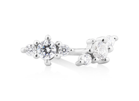 Cubic Zirconia Stud Earrings in Sterling Silver Cubic Zirconia Stud Earrings in Sterling Silver