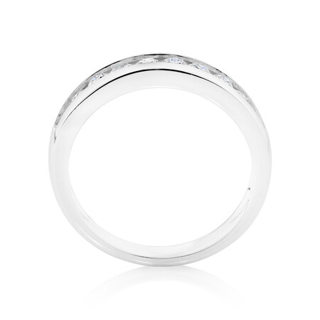 Evermore Wedding Band with 0.50 Carat TW of Diamonds in 18kt White Gold Evermore Wedding Band with 0.50 Carat TW of Diamonds in 18kt White Gold