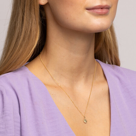 Scorpio Zodiac Pendant in 10kt Yellow Gold Scorpio Zodiac Pendant in 10kt Yellow Gold
