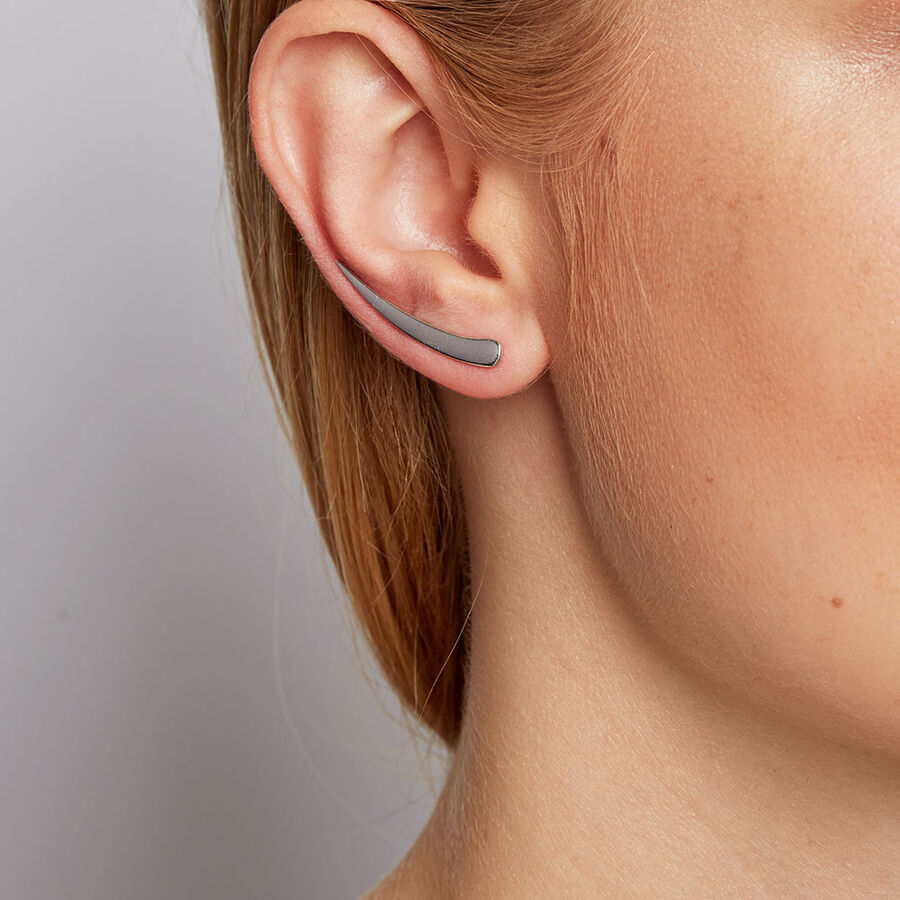 Ear Climbers In Sterling Silver