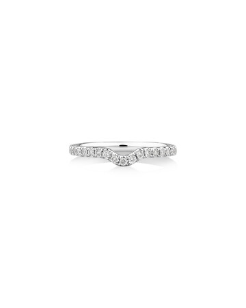 Sir Michael Hill Designer Wedding Band with 0.27 Carat TW of Diamonds in 14kt White Gold Sir Michael Hill Designer Wedding Band with 0.27 Carat TW of Diamonds in 14kt White Gold