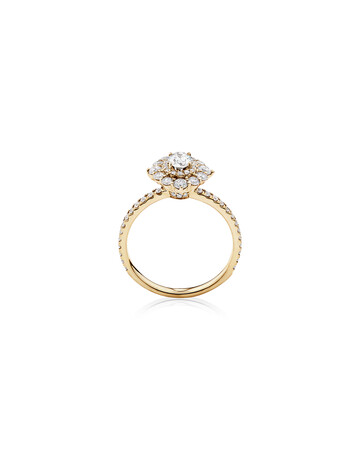 Sir Michael Hill Designer Oval Engagement Ring with 0.92 Carat TW Diamonds in 18kt Yellow Gold Sir Michael Hill Designer Oval Engagement Ring with 0.92 Carat TW Diamonds in 18kt Yellow Gold