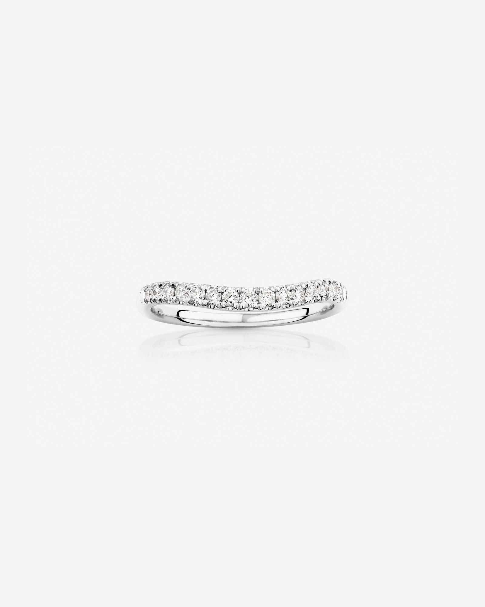 Bridal Set with 1.18 Carat TW of Diamonds in 14kt White Gold