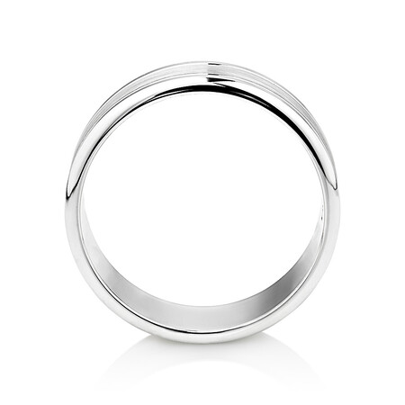 Wedding Band in 10kt White Gold Wedding Band in 10kt White Gold