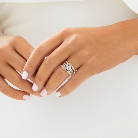 Scatter Ring with 0.83 Carat TW of Diamonds in 14kt Yellow Gold Scatter Ring with 0.83 Carat TW of Diamonds in 14kt Yellow Gold