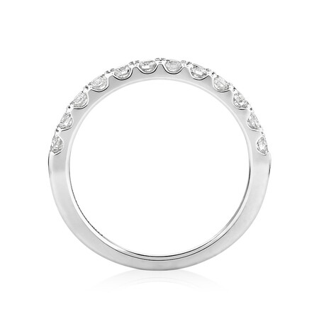 Prelude Wedding Band with 0.50 Carat TW of Diamonds in 14kt White Gold Prelude Wedding Band with 0.50 Carat TW of Diamonds in 14kt White Gold
