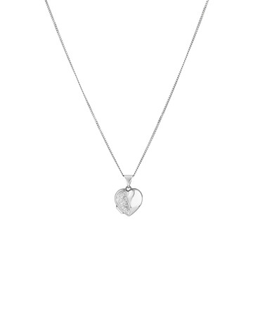 Heart Locket in Sterling Silver Heart Locket in Sterling Silver