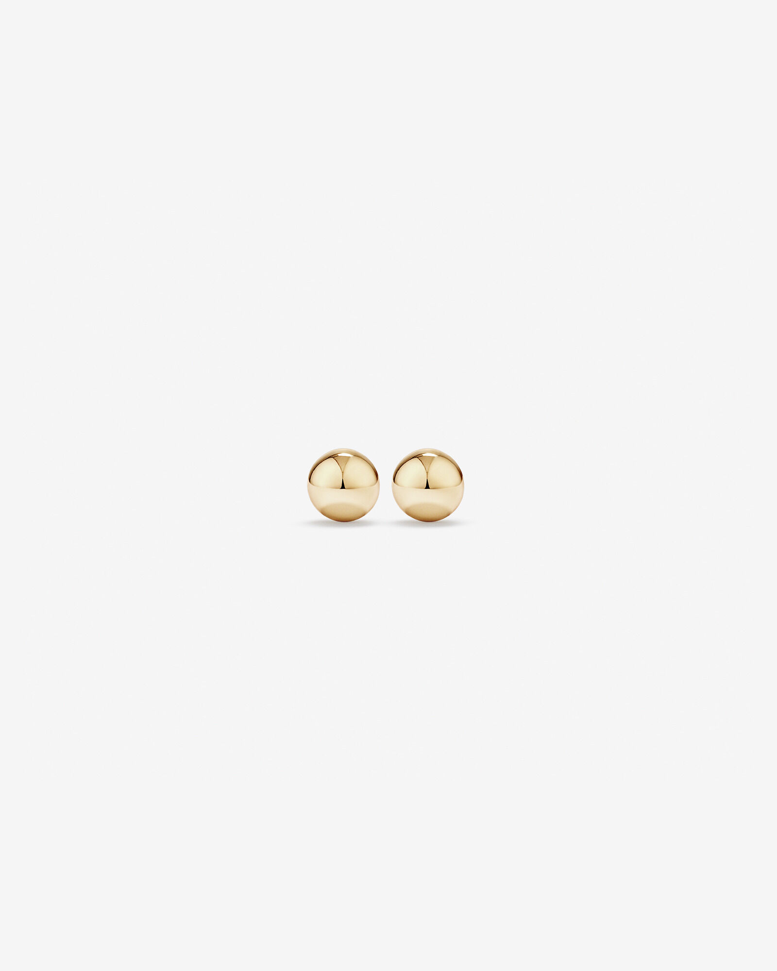3mm Ball Stud Earrings 10kt Yellow Gold