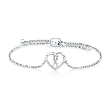 Infinitas Bracelet in Sterling Silver Infinitas Bracelet in Sterling Silver