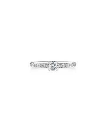 Engagement Ring with 1/2 Carat TW of Diamonds in 14kt White Gold Engagement Ring with 1/2 Carat TW of Diamonds in 14kt White Gold