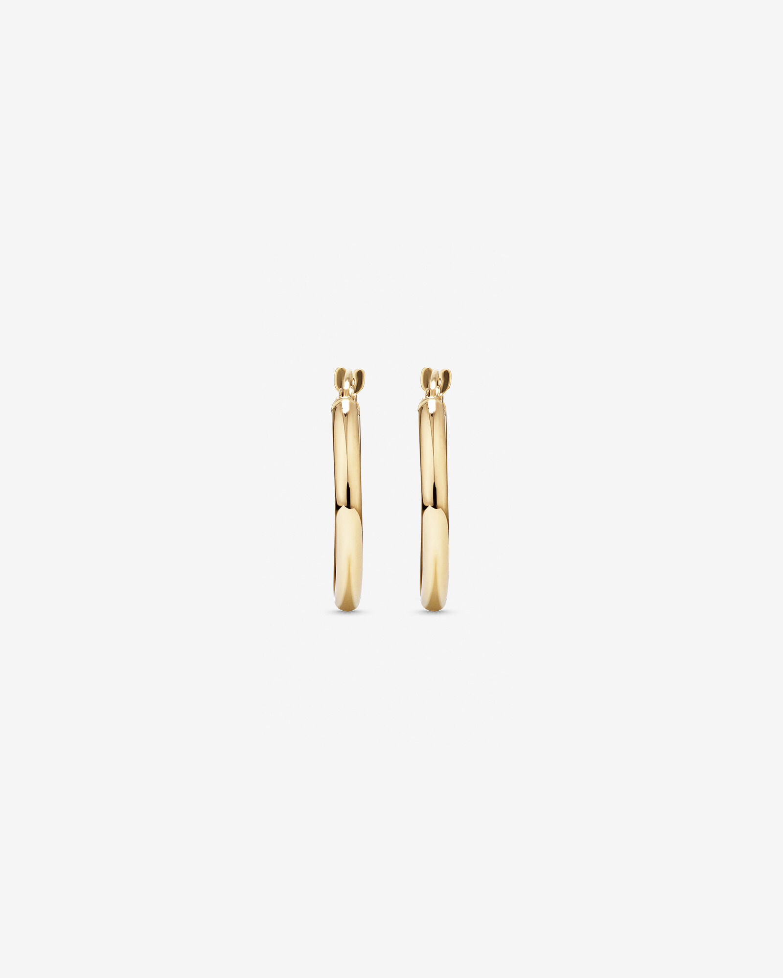 18mm Hoop Earrings in 10kt Yellow Gold