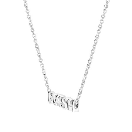 45cm (18") Wish Necklace in Sterling Silver 45cm (18") Wish Necklace in Sterling Silver