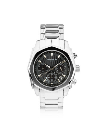 Men's Solar Chronograph Watch in Stainless Steel Men's Solar Chronograph Watch in Stainless Steel
