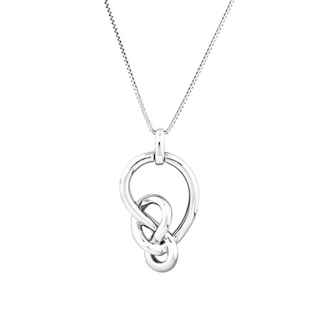 Medium Knots Pendant in Sterling Silver Medium Knots Pendant in Sterling Silver