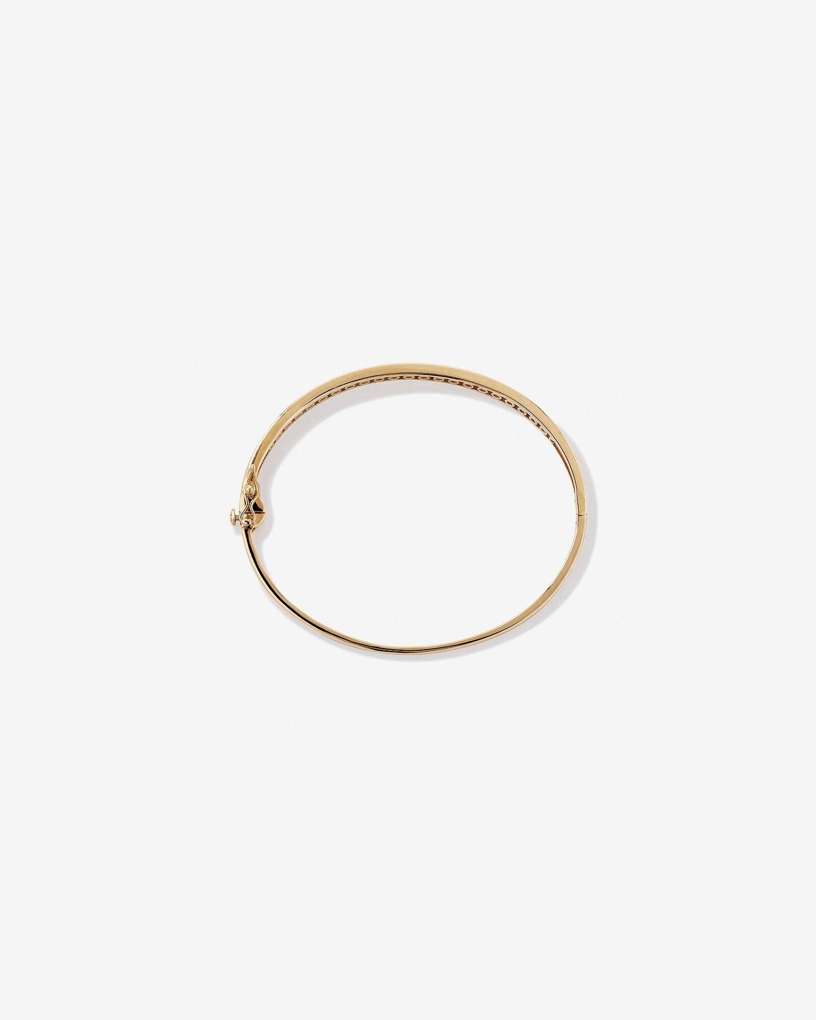 Bangle with 2 Carat TW Of Diamonds in 10kt Yellow Gold