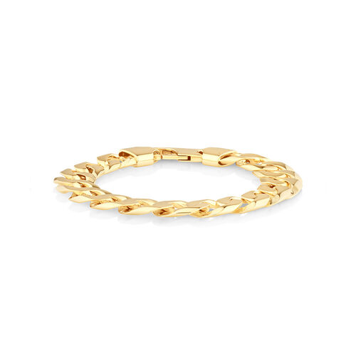 23cm (9") Curb Bracelet in 10kt Yellow Gold