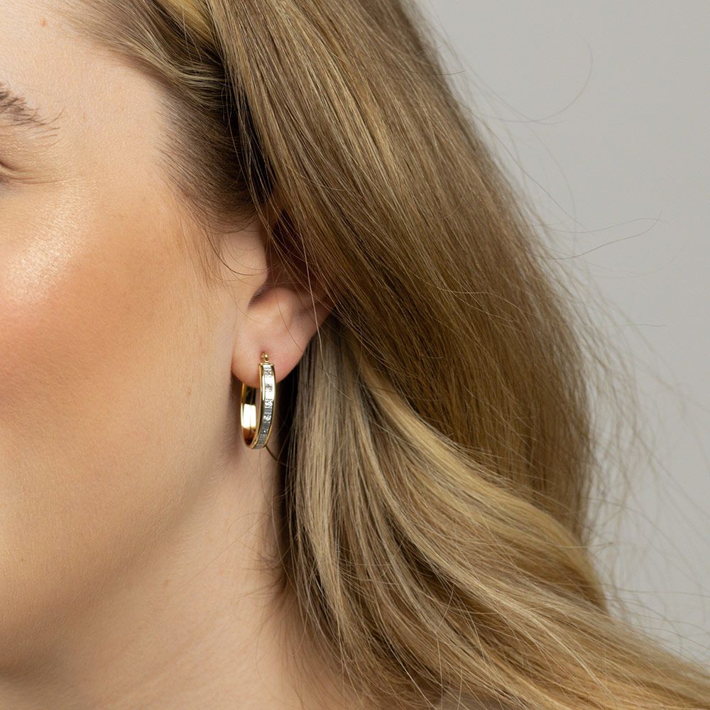 michael hill hoop earrings