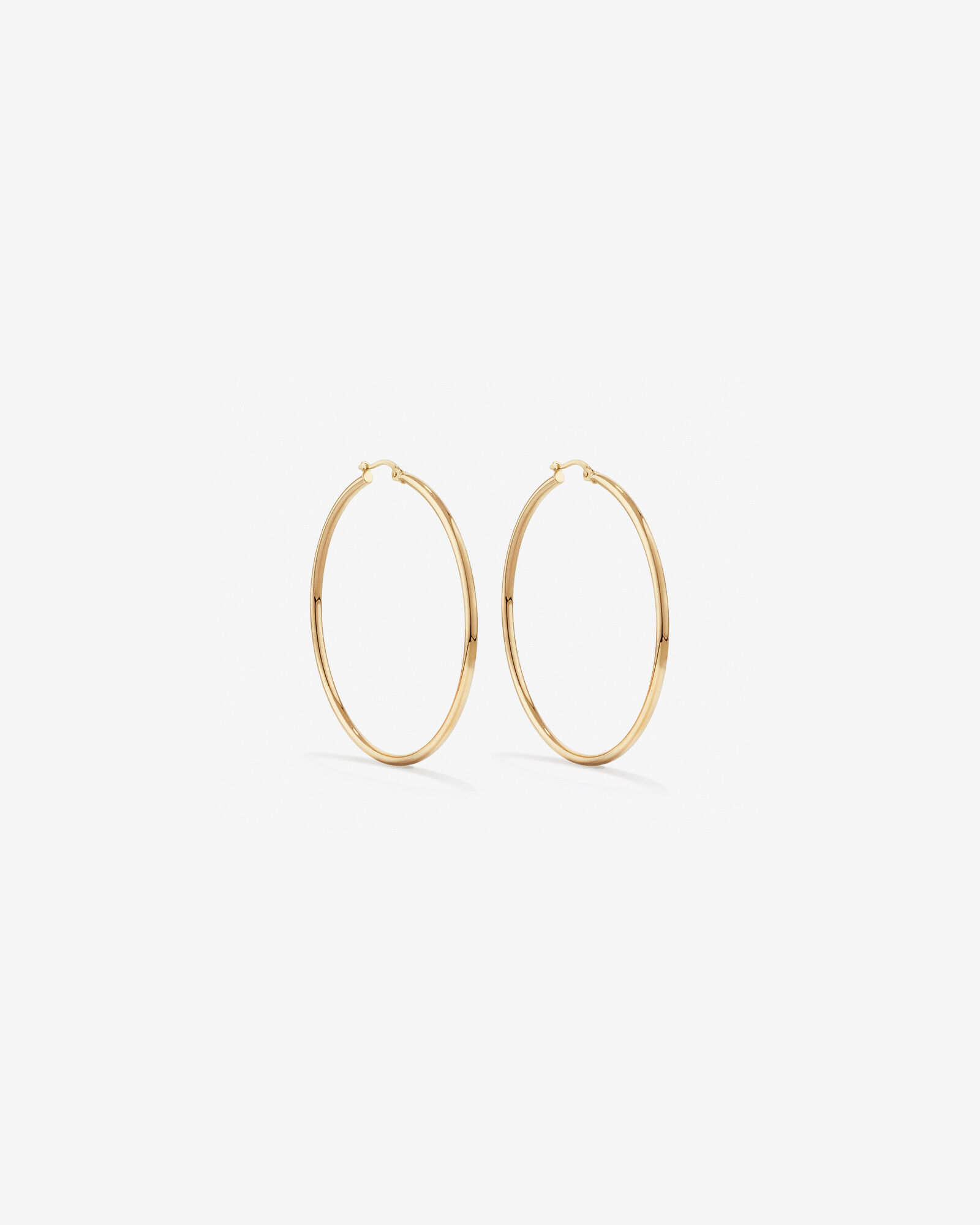 45mm Hoop Earrings in 10kt Yellow Gold