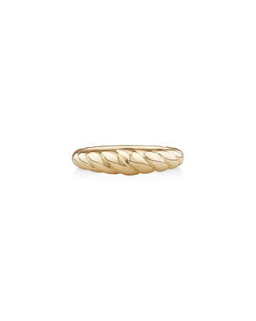 Narrow Croissant Ring in 10kt Yellow Gold Narrow Croissant Ring in 10kt Yellow Gold