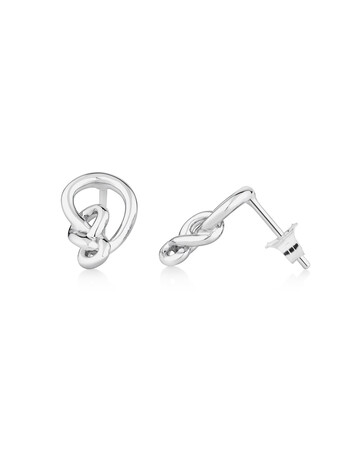 Knots Earrings in Sterling Silver Knots Earrings in Sterling Silver