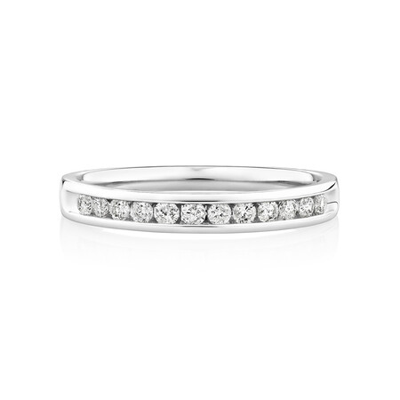 Prelude Wedding Band with 0.25 Carat TW of Diamonds in 14kt White Gold Prelude Wedding Band with 0.25 Carat TW of Diamonds in 14kt White Gold