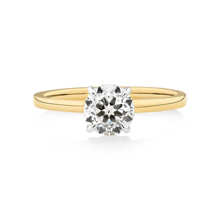 Southern Star Solitaire Engagement Ring with 1.00 Carat TW of Diamonds in 18kt Yellow Gold Southern Star Solitaire Engagement Ring with 1.00 Carat TW of Diamonds in 18kt Yellow Gold