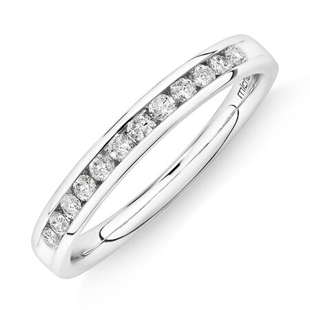 Prelude Wedding Band with 0.25 Carat TW of Diamonds in 14kt White Gold Prelude Wedding Band with 0.25 Carat TW of Diamonds in 14kt White Gold