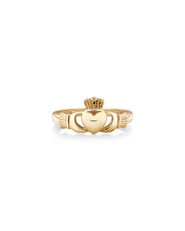 Claddagh Ring in 10kt Yellow Gold Claddagh Ring in 10kt Yellow Gold