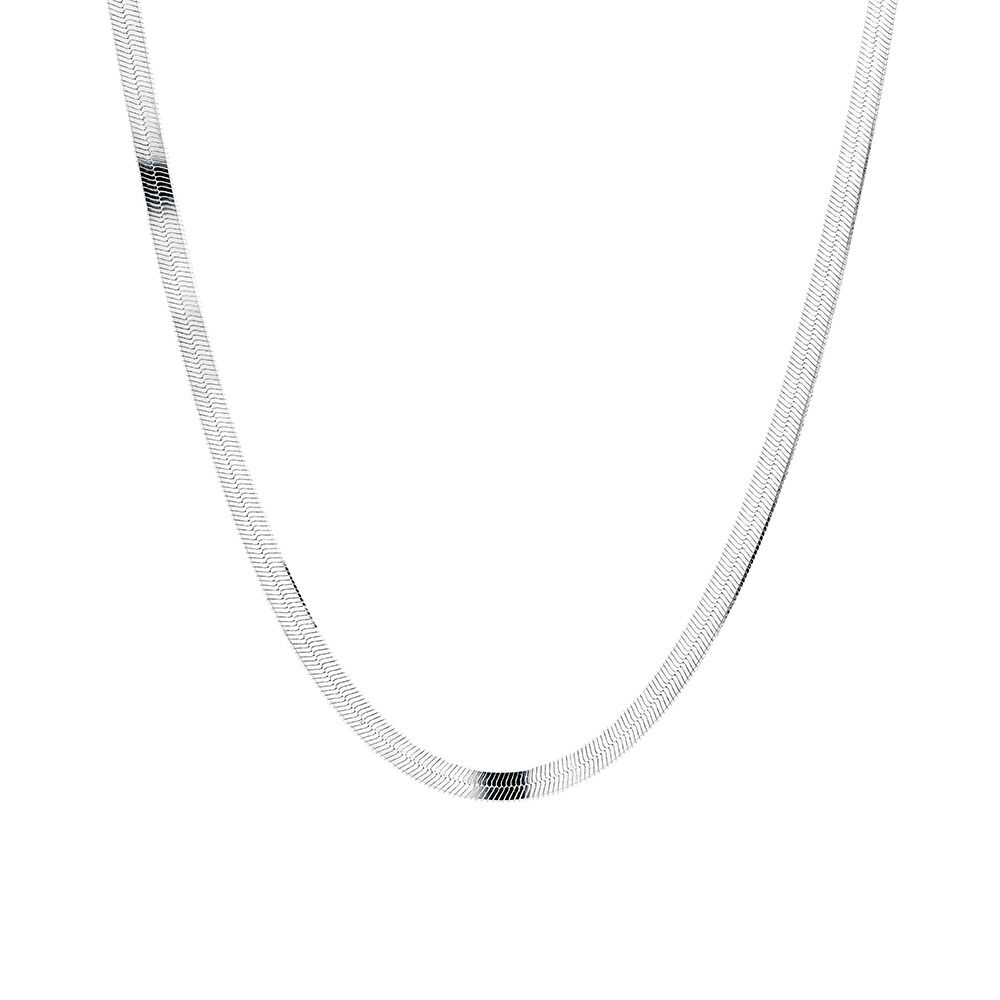 Herringbone necklace mens top