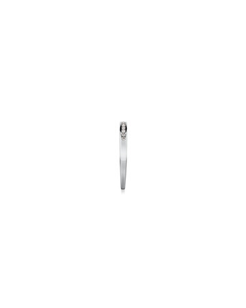 Wedding Band with 0.15 Carat TW of Diamonds in 14kt White Gold Wedding Band with 0.15 Carat TW of Diamonds in 14kt White Gold