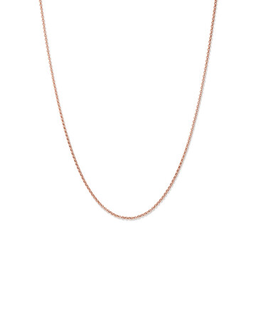 50cm (20") Hollow Belcher Chain in 10kt Rose Gold 50cm (20") Hollow Belcher Chain in 10kt Rose Gold