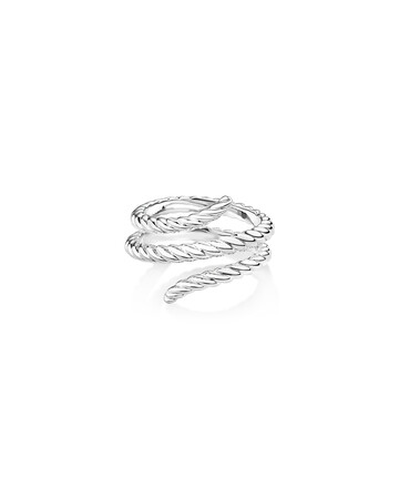Rope Textured Ring in Sterling Silver Rope Textured Ring in Sterling Silver